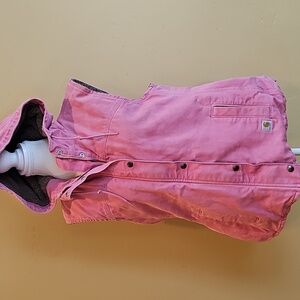 Pink Carhartt Canvas Vest